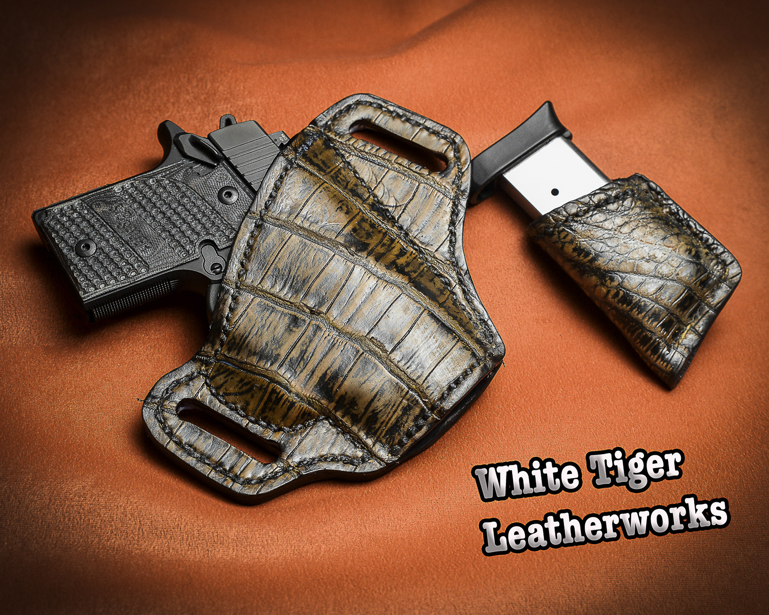 Tiger Cake Pancake Holster for a Sig Sauer P938