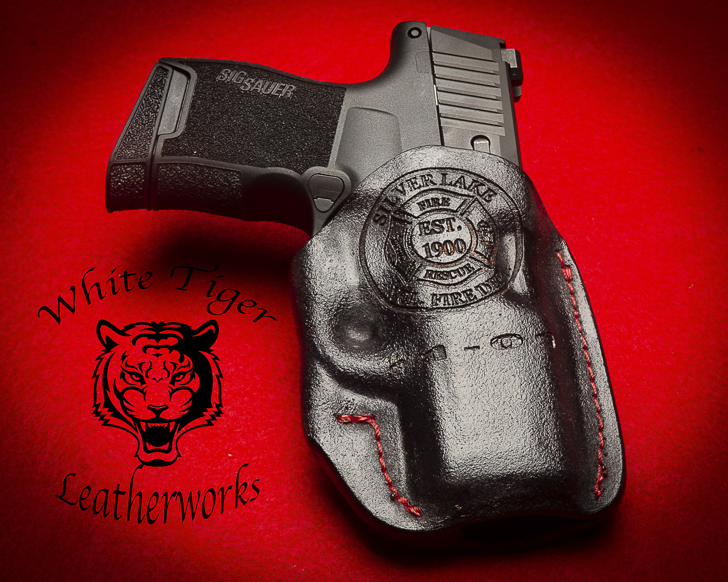 Sig Sauer P365 Holster with Custom Stamping.